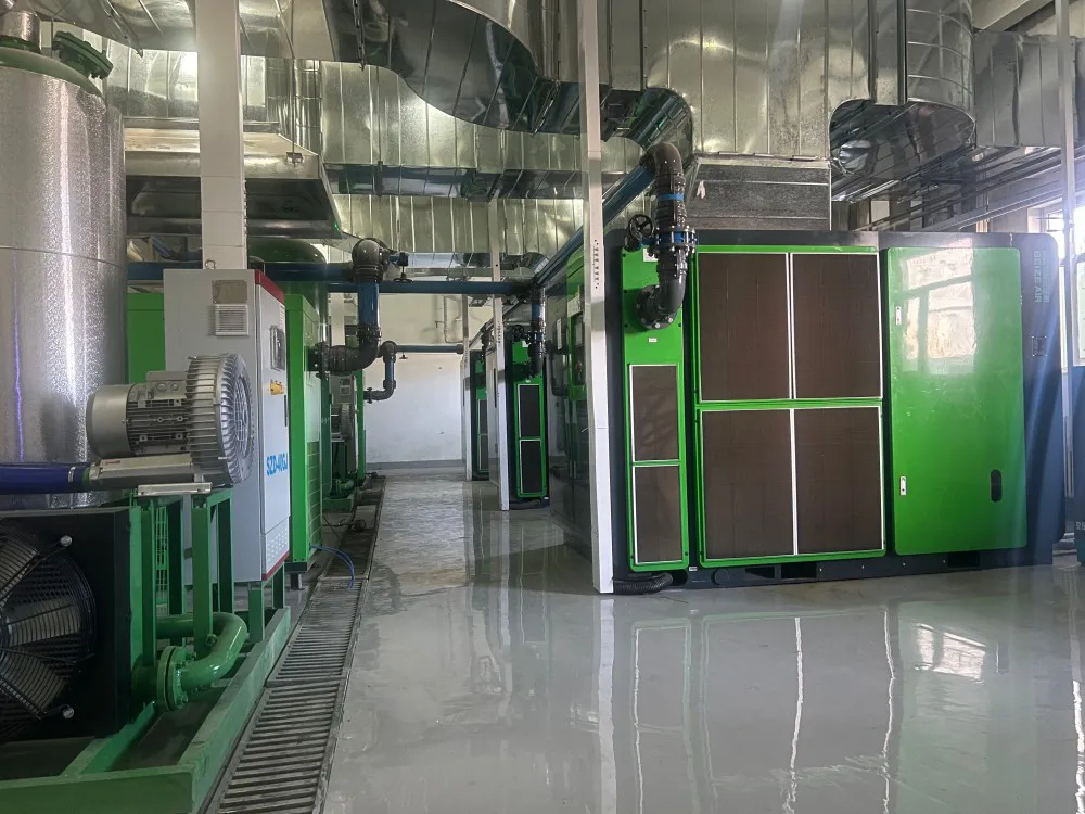 380v Industrial Pm Vsd Two Stage Screw Air Compressor