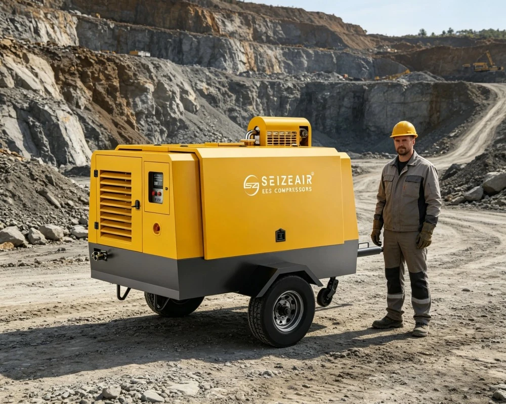 375 Cfm Portable Air Compressor